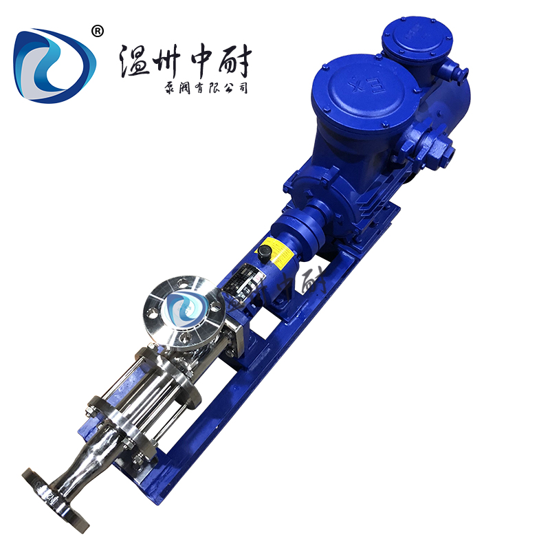 FG型變頻防爆不銹鋼衛(wèi)生級(jí)螺桿泵